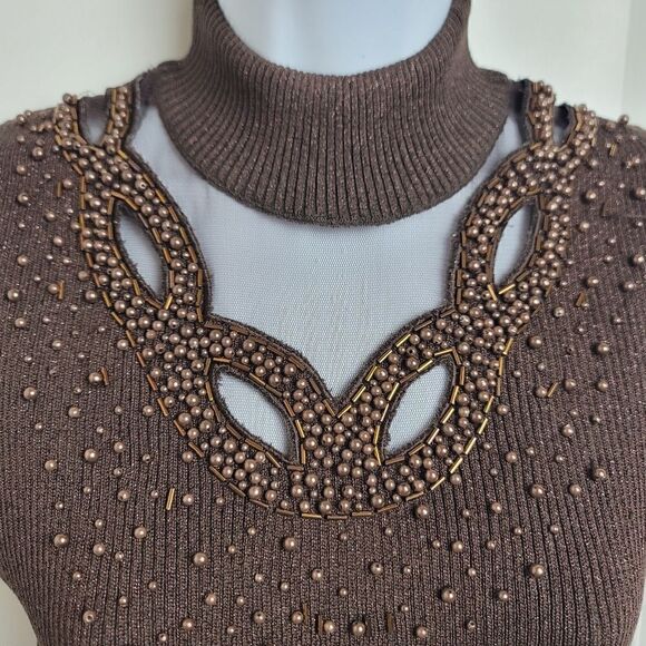 CABLE & GAUGE Silk Blend Top - Picture 2 of 7